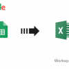 การ Export ไฟล์ Google Sheet ไปเปิดในโปรแกรม Excel